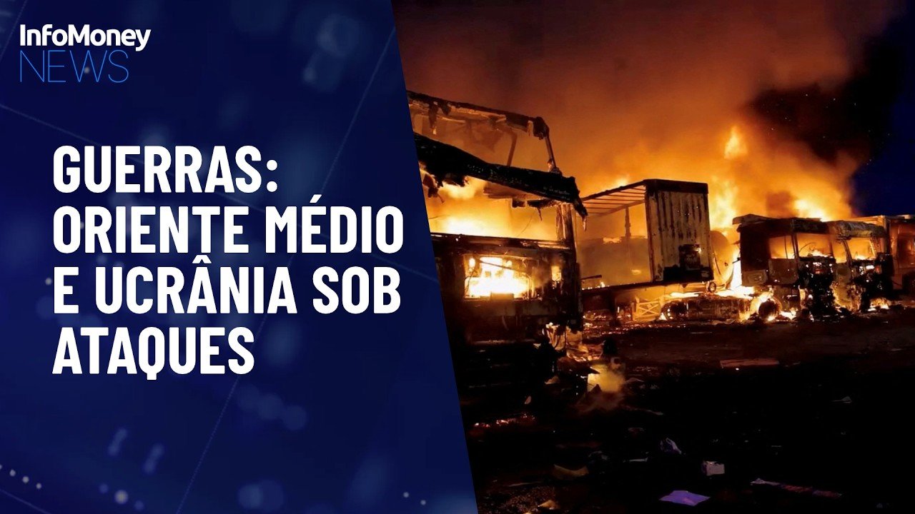 Irã atinge 7 navios e ameaça EUA, enquanto Rússia ataca Ucrânia | InfoMoney News