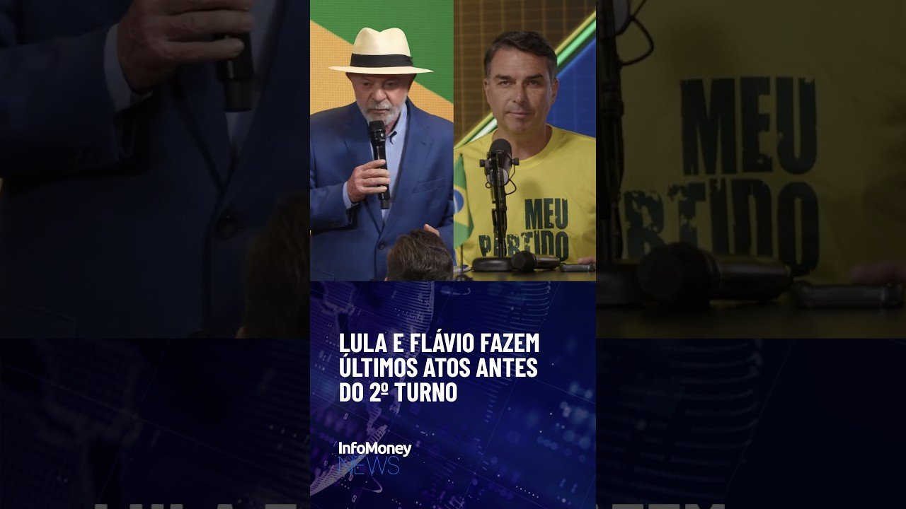 Lula e Flávio fazem últimos atos antes do 2º turno | InfoMoney News