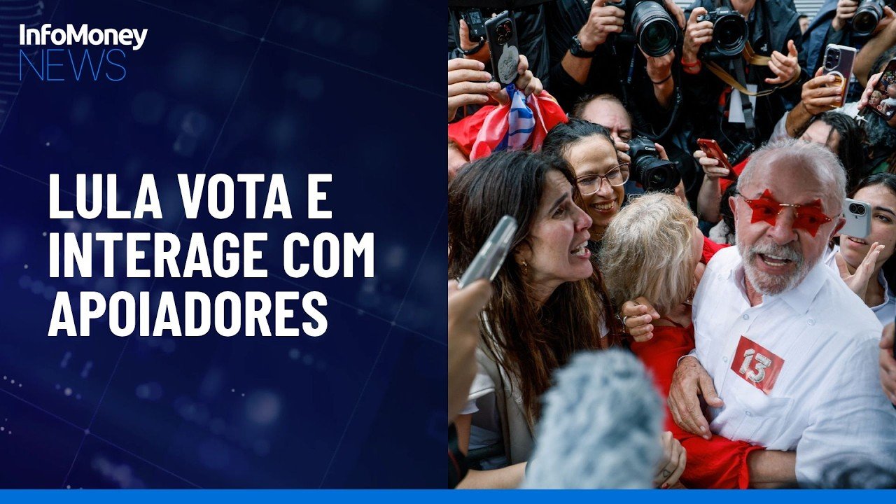 Lula vota em São Bernardo do Campo em segundo turno decisivo das eleições | InfoMoney News