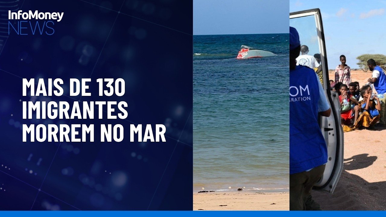 Mais de 130 imigrantes morrem após naufrágio de barco que ia de Djibuti ao Iêmen | InfoMoney News