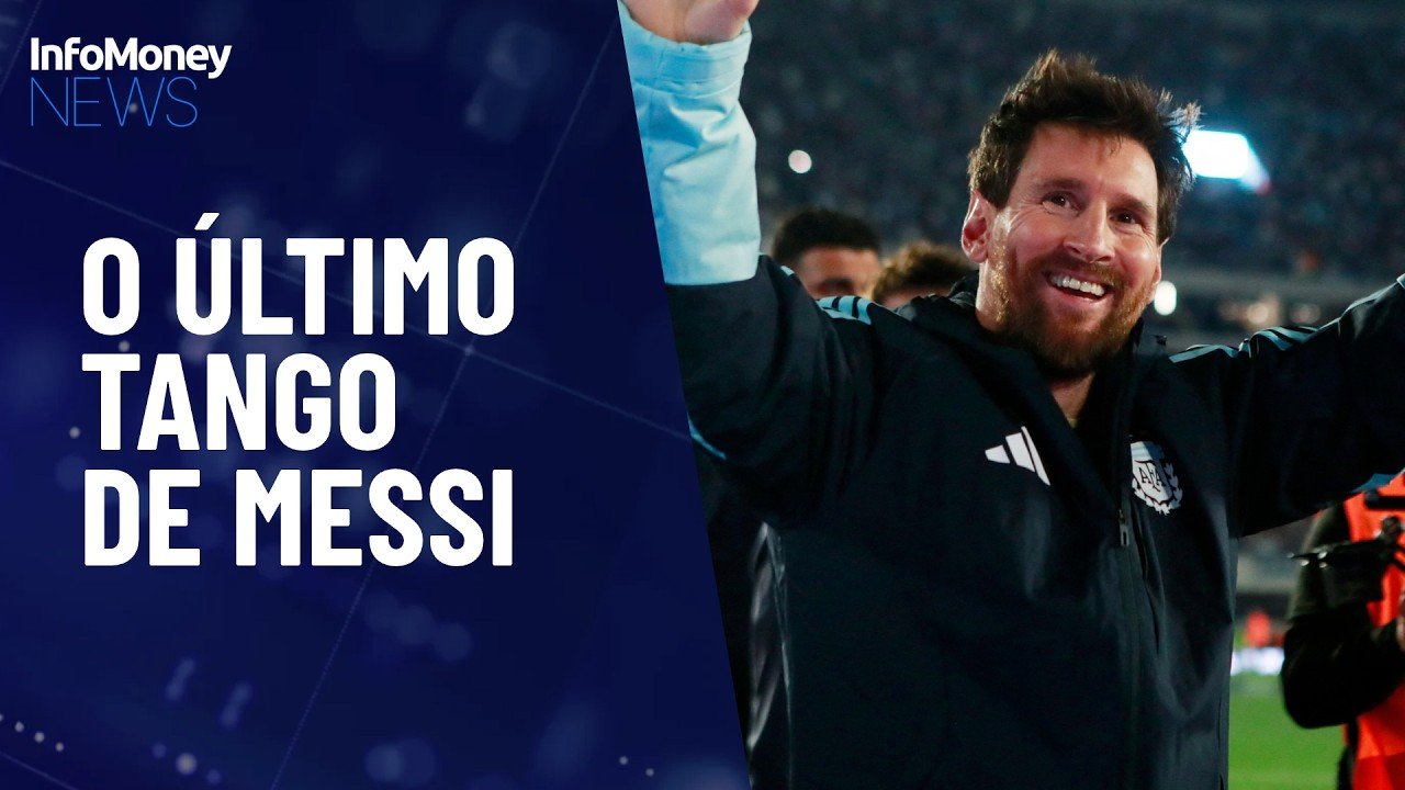 Messi faz última partida pela seleção da Argentina com vitória | InfoMoney News