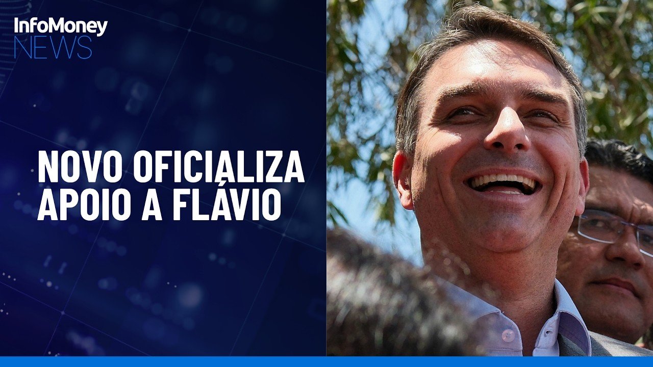 Novo oficializa apoio a Flávio com foco em derrotar o PT | InfoMoney News