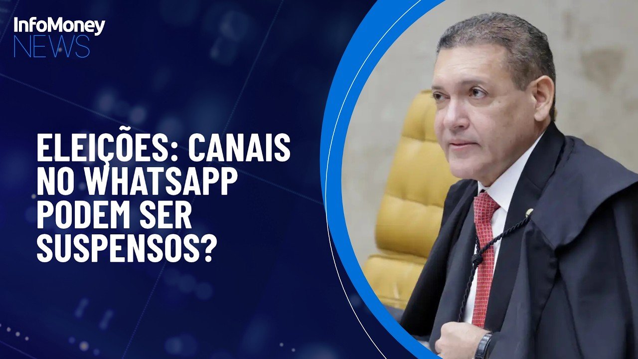 Nunes Marques descarta proibição de canais políticos de WhatsApp | InfoMoney News