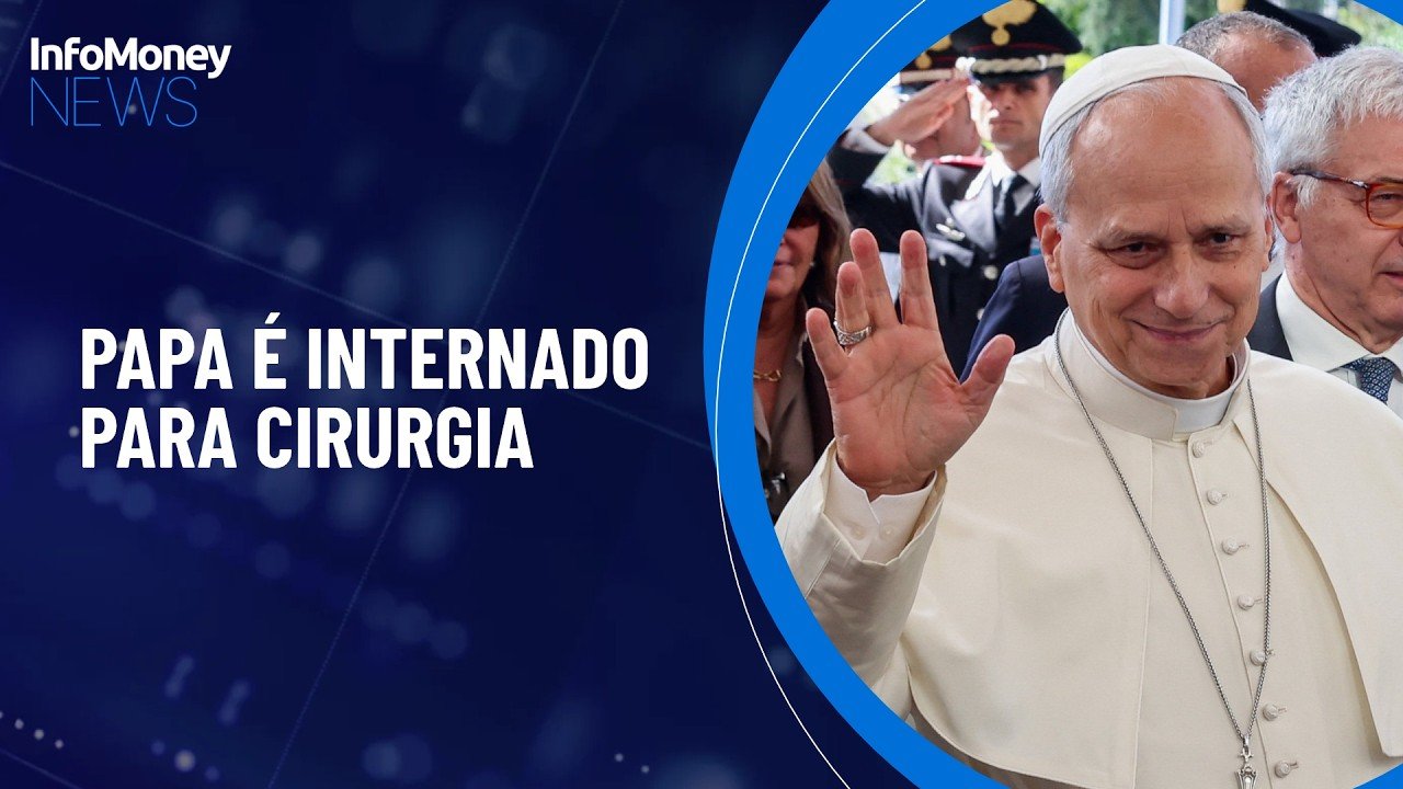 Papa é internado para retirada de nódulo do pulmão | InfoMoney News