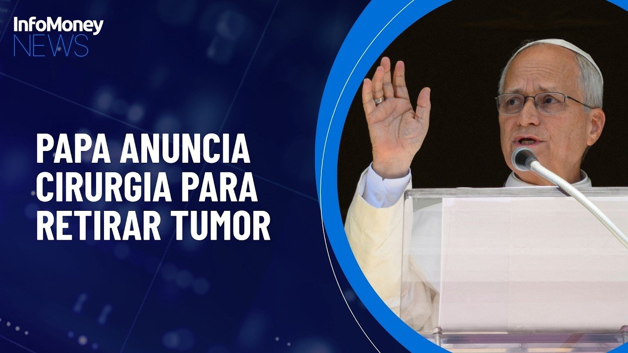 Papa Leão XIV anuncia cirurgia para remover nódulo no pulmão | InfoMoney News