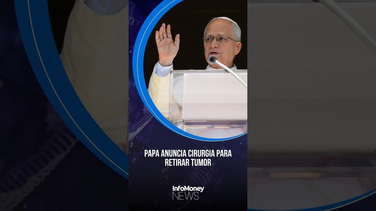 Papa Leão XIV anuncia cirurgia para remover nódulo no pulmão | InfoMoney News