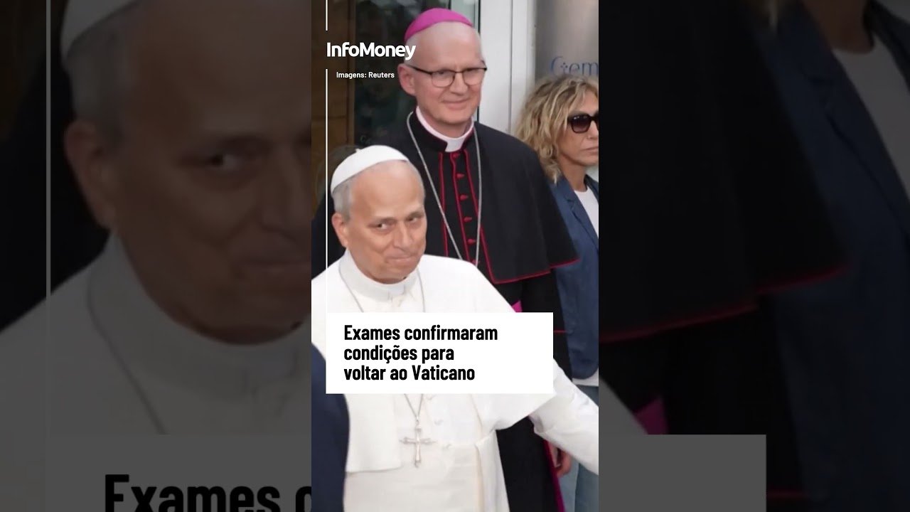 Papa Leão XIV recebe alta após cirurgia para tratar câncer de pulmão | InfoMoney News