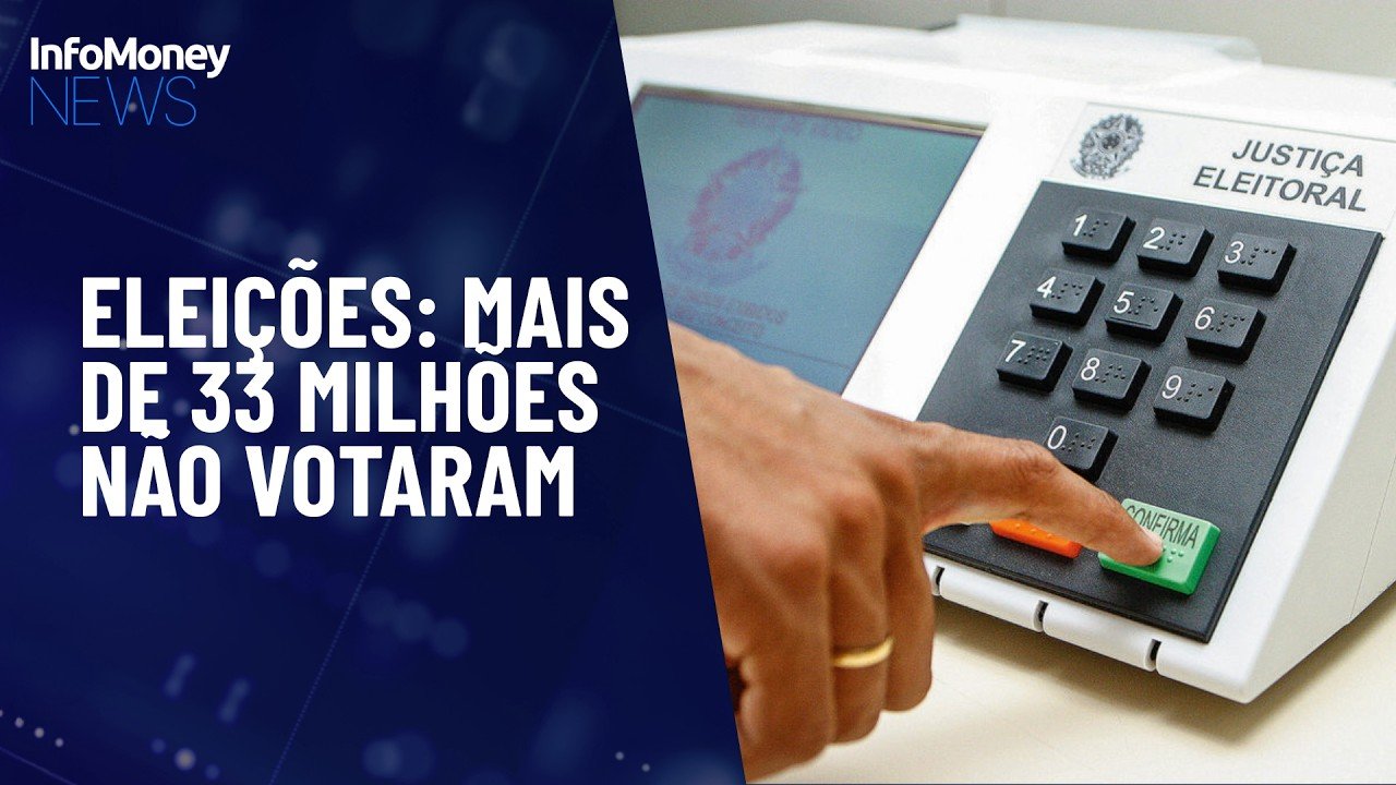 Primeiro turno de 2026 tem maior abstenção desde 1998 | InfoMoney News