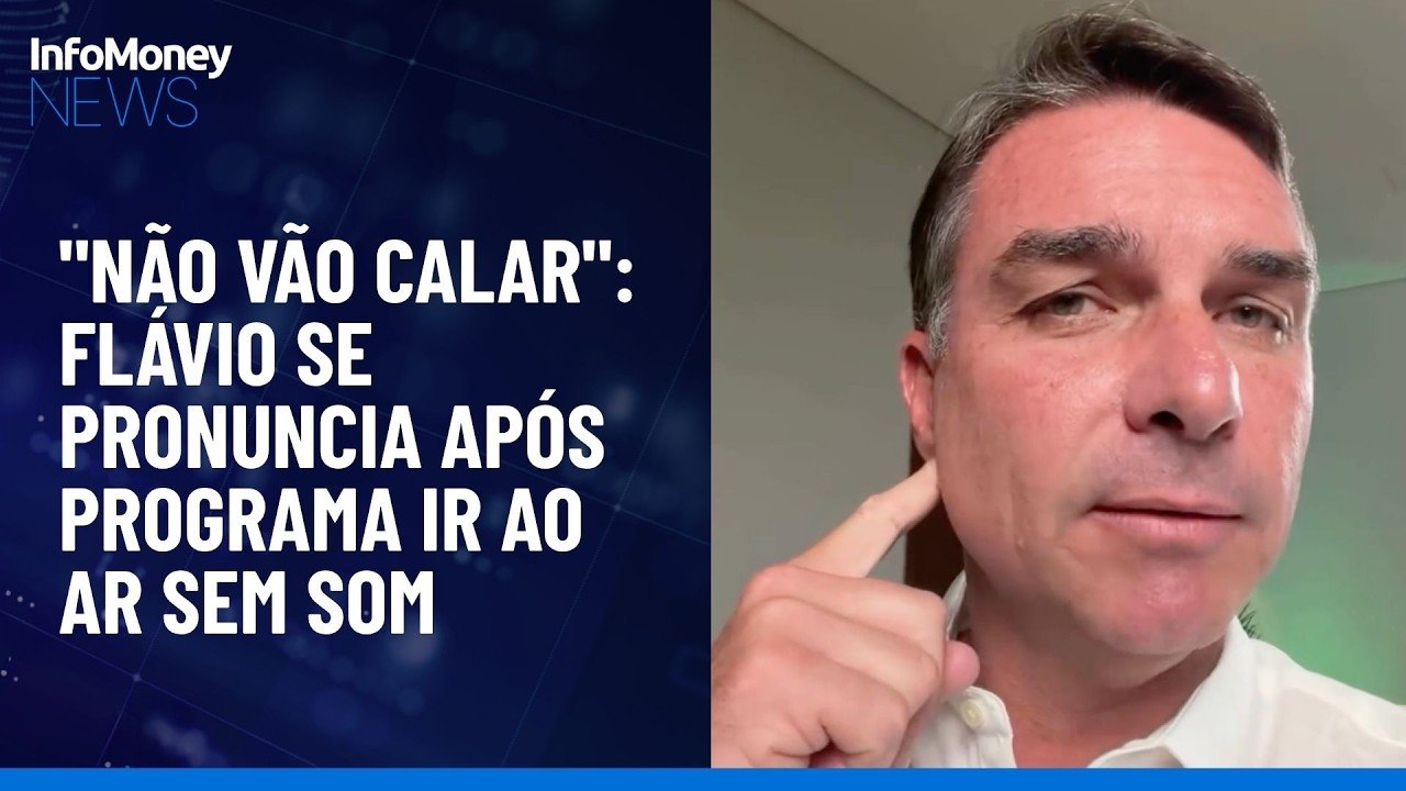 Programa eleitoral de Flávio vai ao ar sem som nesta segunda (12) | InfoMoney News