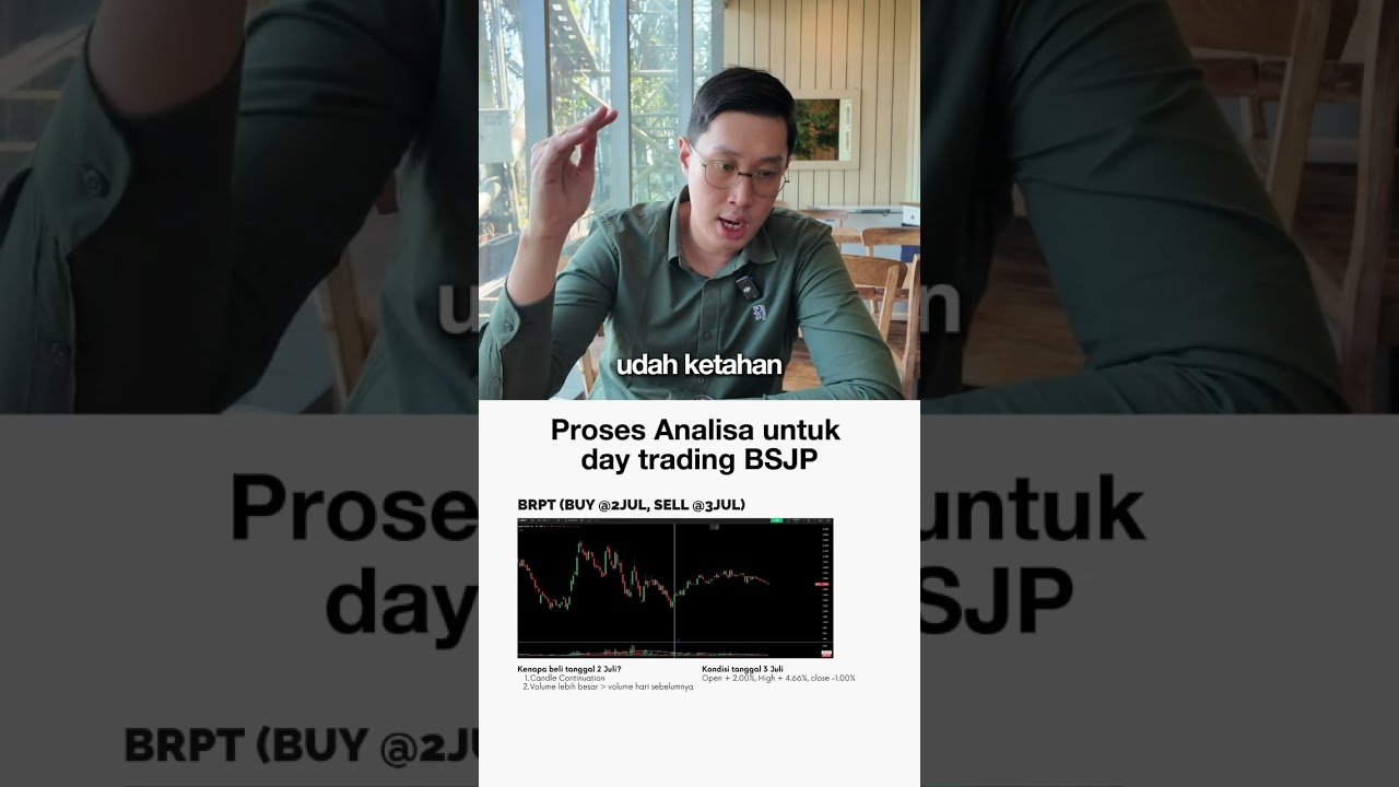 Proses analisa day trading BSJP