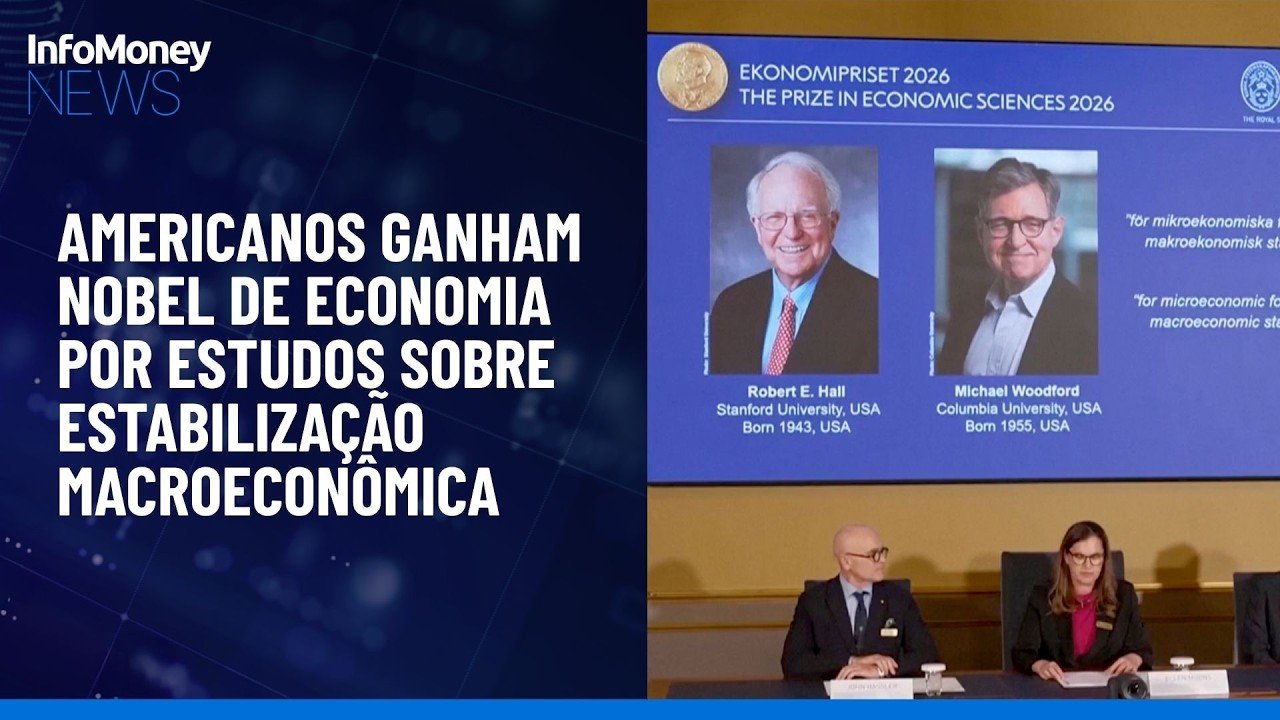 Robert Hall e Michael Woodford vencem o Nobel de Economia de 2026 | InfoMoney News