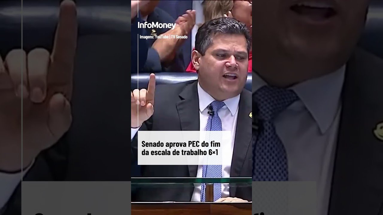 Senado aprova PEC do fim da escala de trabalho 6×1