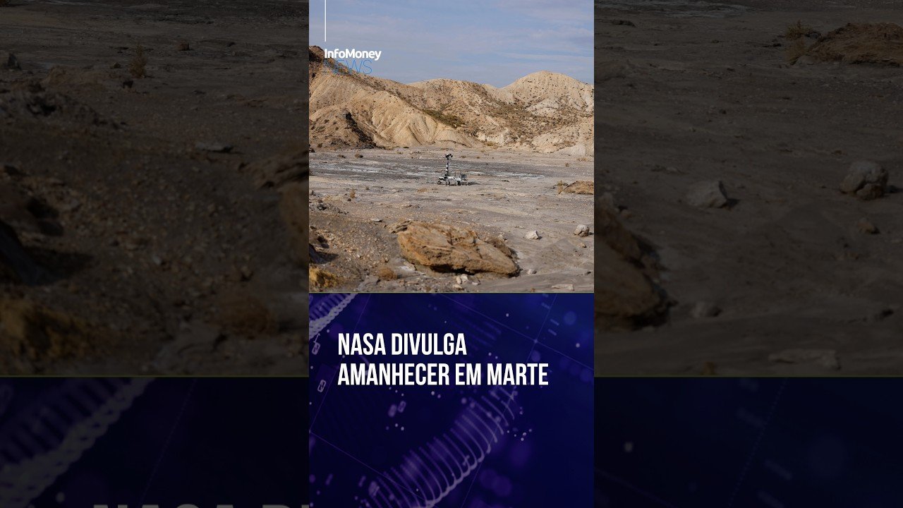 Sonda captura imagem impressionante do amanhecer em Marte | InfoMoney News