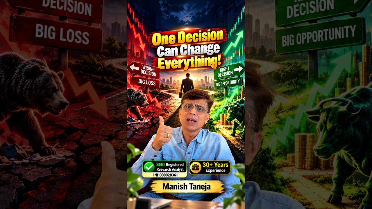 Stock Market Mein Knowledge Nahi, Right Decision Matters! | UDTS Robo Trade