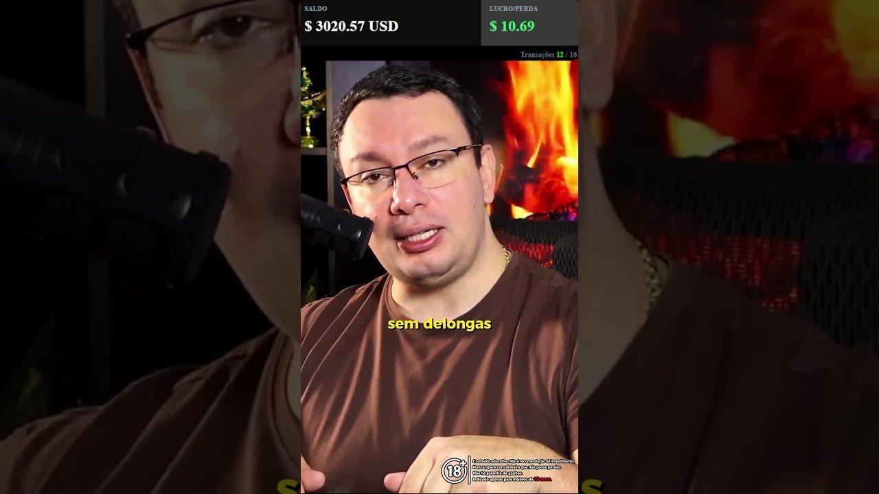 Testei o Robô!