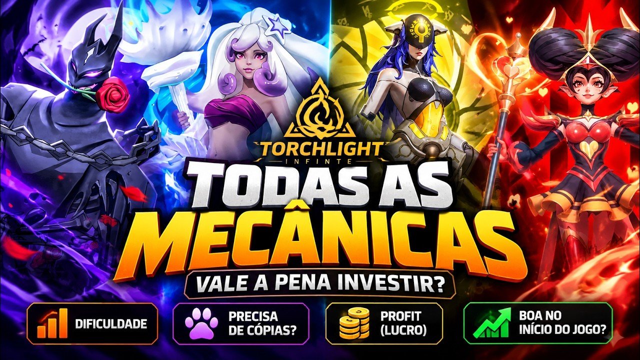 TODAS as MECÂNICAS do Torchlight Infinite — Qual Vale a Pena Investir?