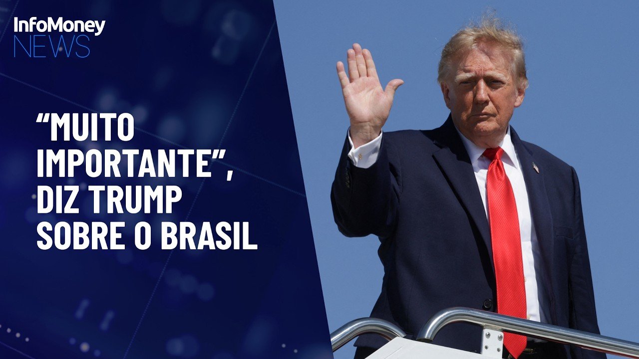 Trump diz acompanhar “muito de perto” a eleição brasileira: “país muito importante” | InfoMoney News