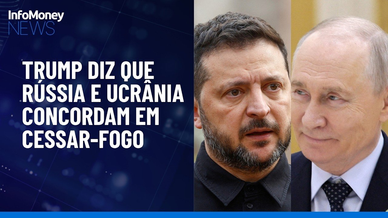 Trump diz que Rússia e Ucrânia concordaram com cessar-fogo no setor de energia | InfoMoney News