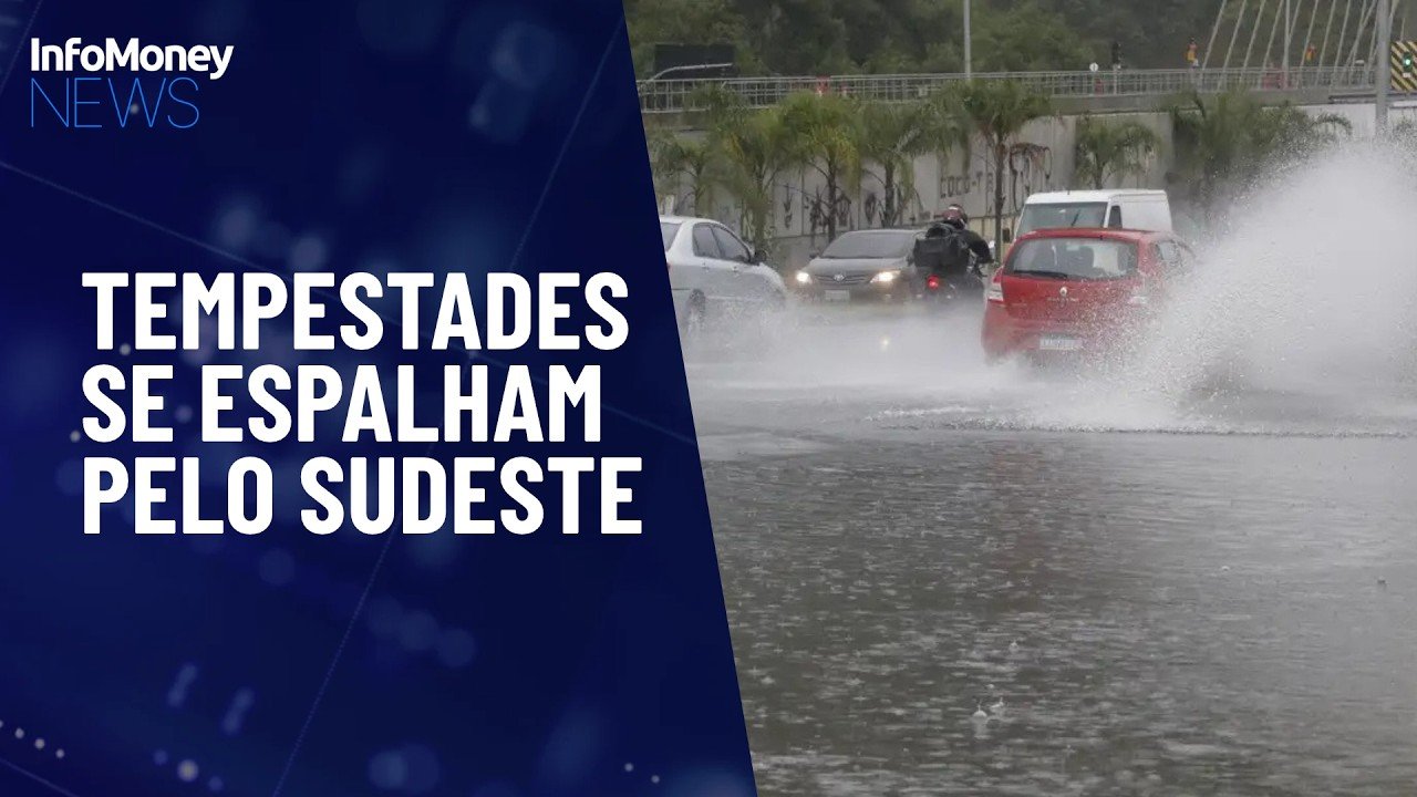 Uma nova rodada de tempestades atinge Sul, Sudeste e Centro-Oeste | InfoMoney News