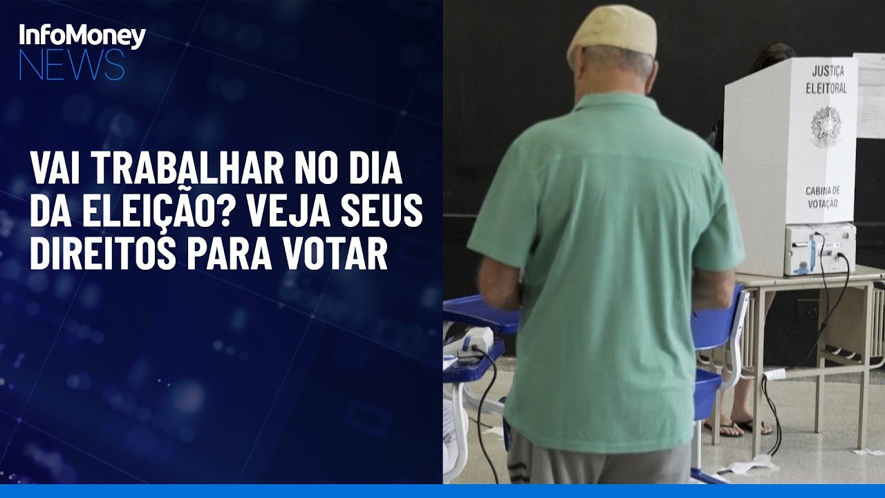 Vai trabalhar no dia da eleição? Veja seus direitos para votar | InfoMoney News