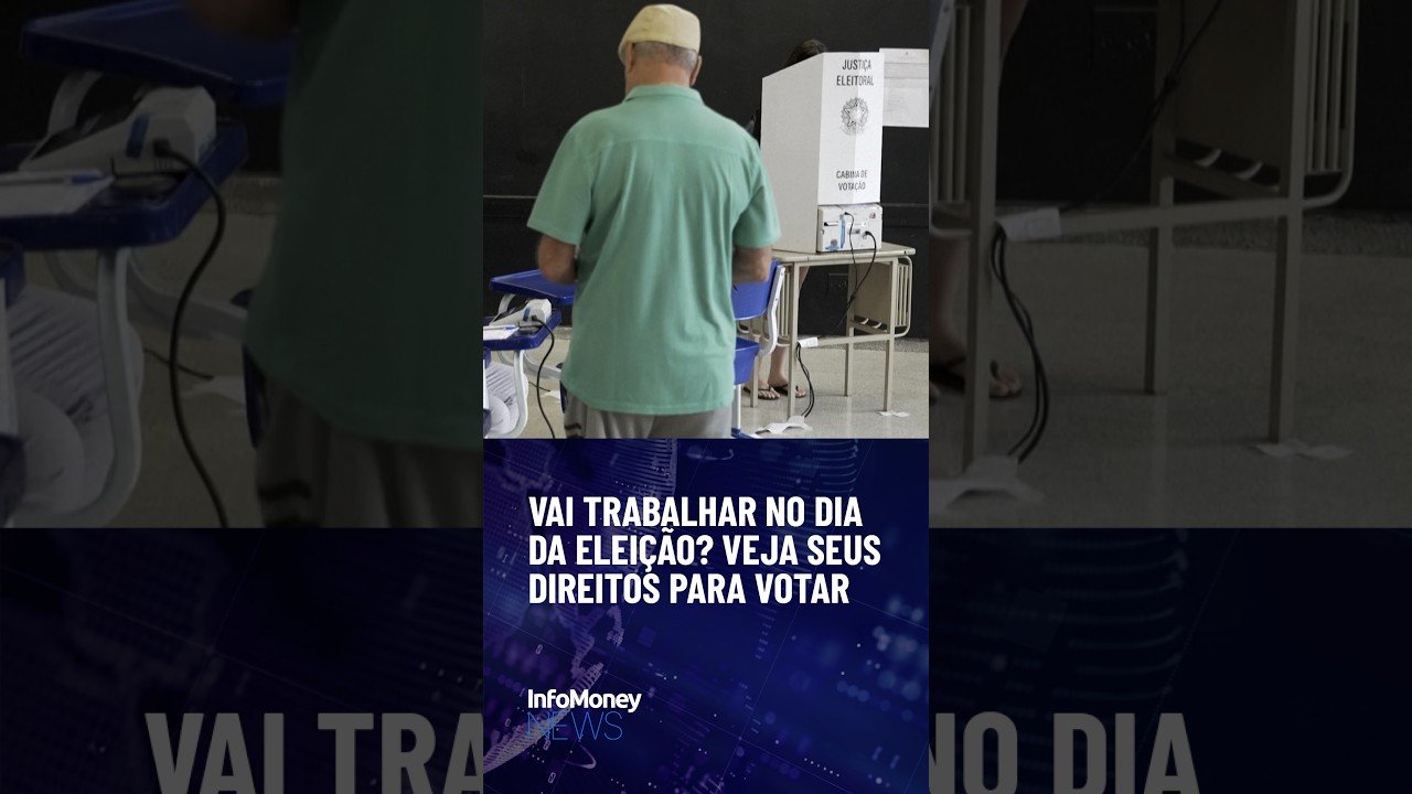 Vai trabalhar no dia da eleição? Veja seus direitos para votar | InfoMoney News