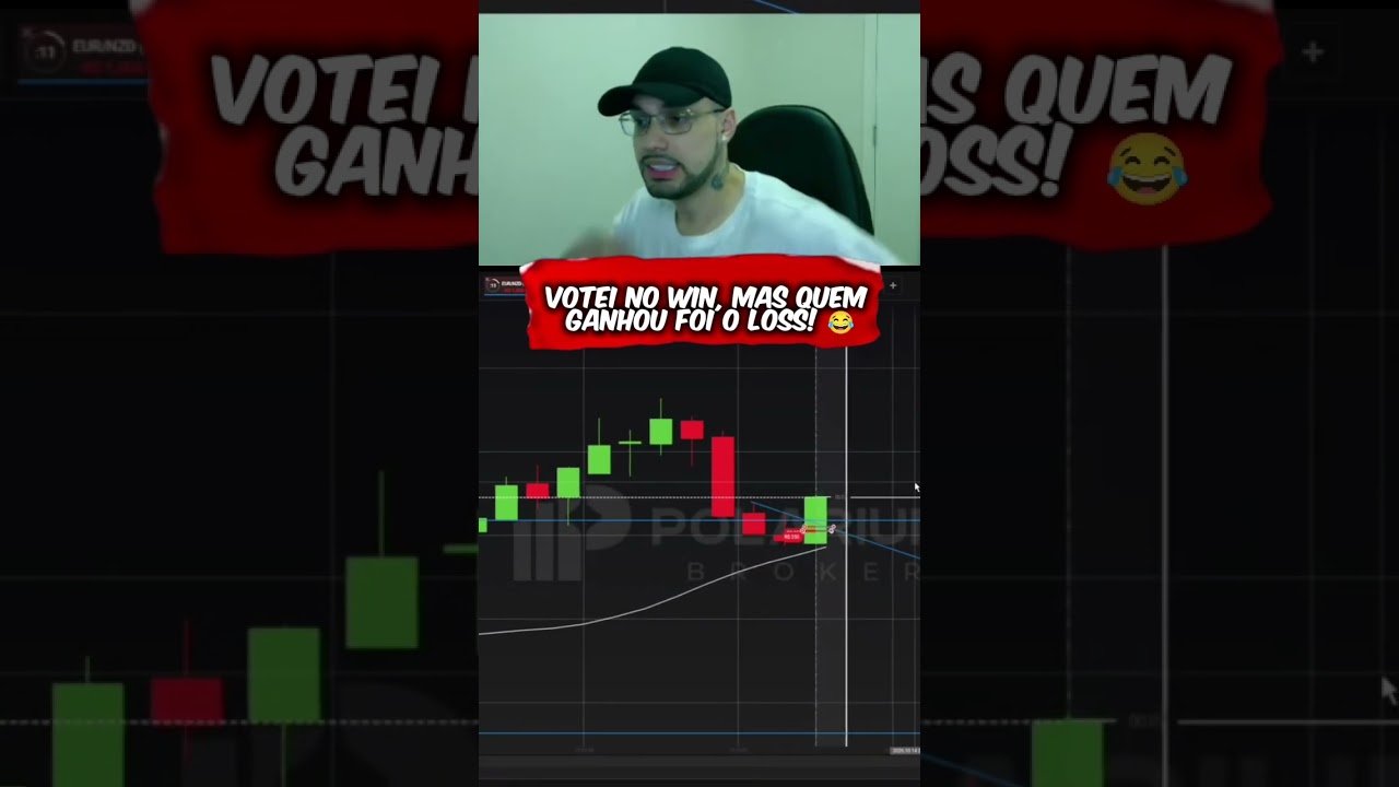 Votei no WIN, mas quem ganhou foi o LOSS! 😂 #mercadofinanceiro #opcoesbinarias #horsetrader#daytrade