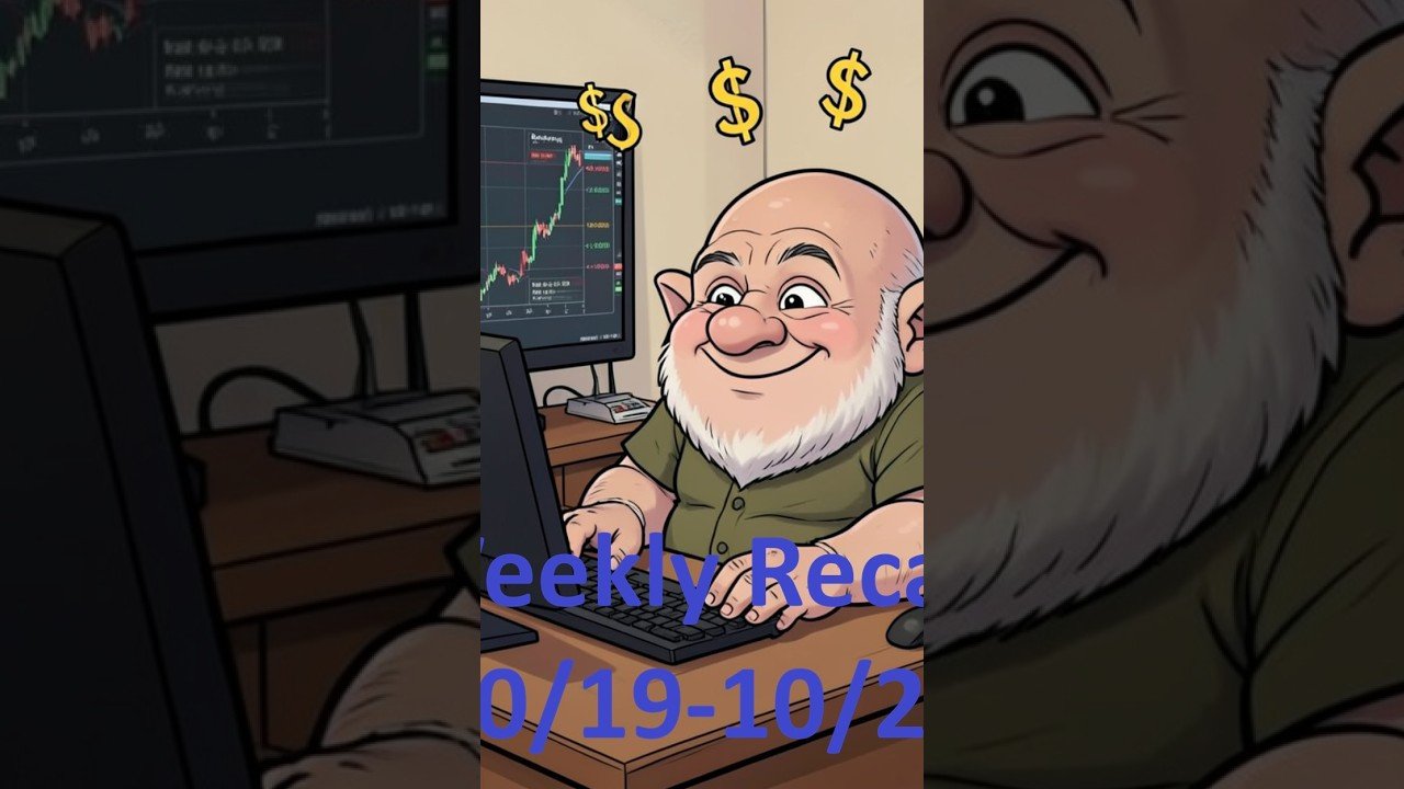 Week Recap 10 19 10 23 #stockmarket #futurestrading #nasdaq #daytrading #nyse